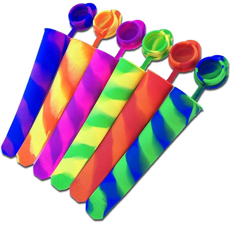 1 шт. силиконовых кейсов емкость для льда пресс-формы с крышками красочные