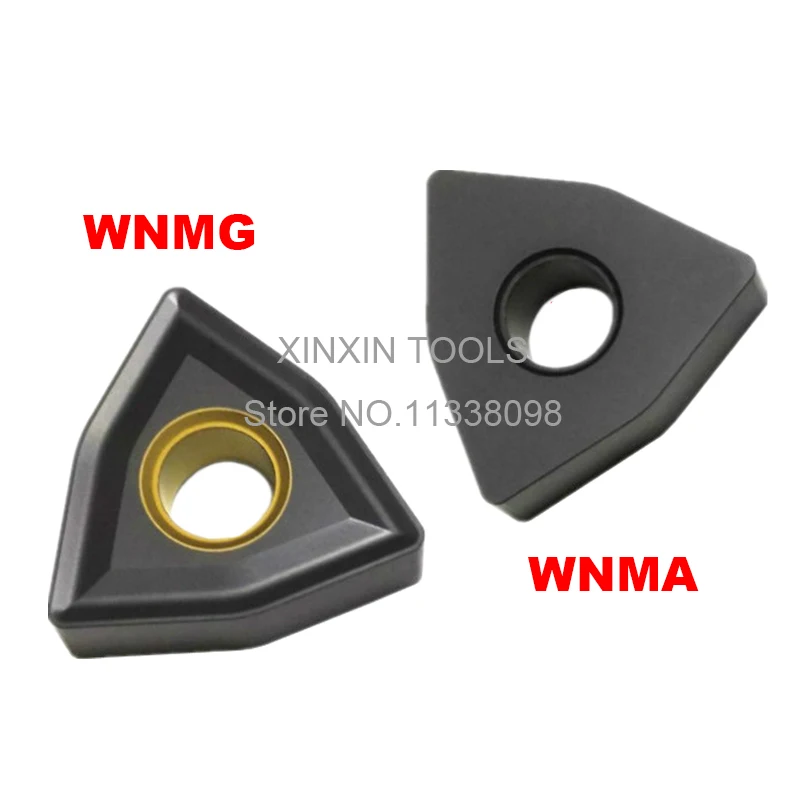 

10pcs WNMG080404 080408 Carbide Inserts WNMA080404/080408 CNC Lathe Turning High Quality Blade Tool Cutter Plate for Cast Iron