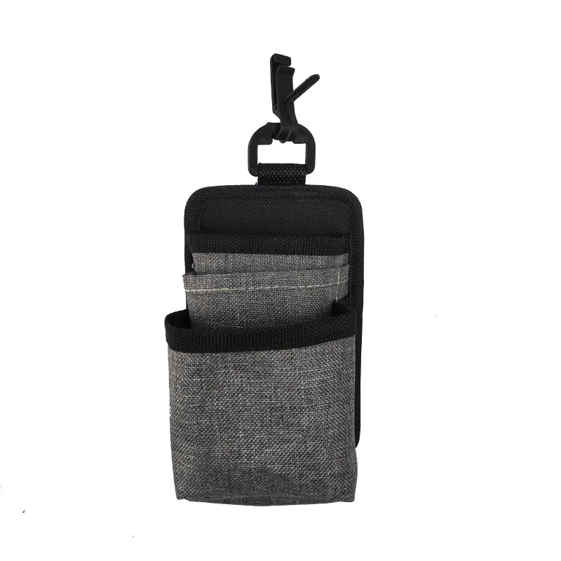 

Car Vent Storage Bag Car Mobile Phone Charging Treasure ID and Other Storage Bag with Data Cable Hole Car Hanging Bag