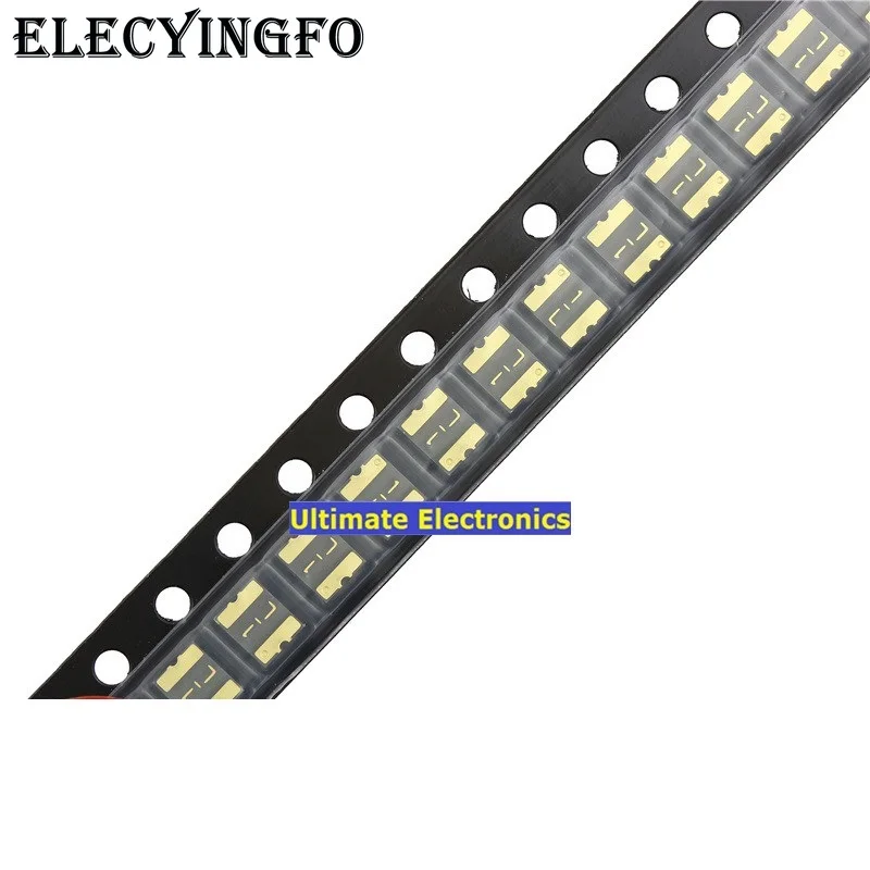 50 шт. 1812 SMD PTC сбрасываемый предохранитель 0.1A/60В 100mA MF-USMF010-2