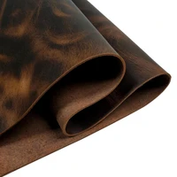 high quality oil tanned leather first layer material cowhide leather genuine leather piece for diy hand leathercraft