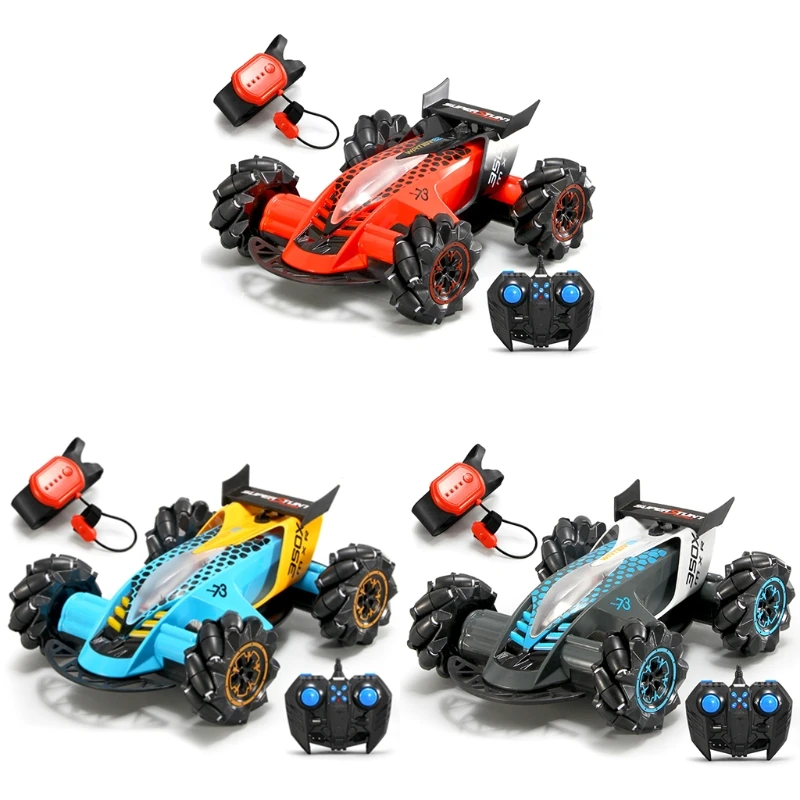 

Remote control car 2.4G charging gesture induction stunt toy 54DF