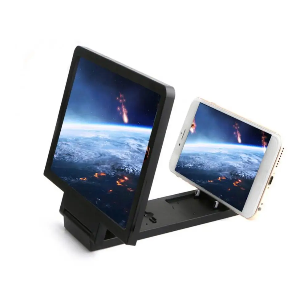 

Foldable 3D High Clarity Mobile Phone Tablet Screen Magnifier Video Amplifier Stand Holder