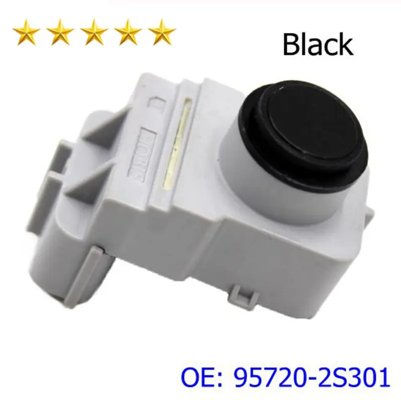 

2PCS Black Color PDC Parking Sensor 95720-2S301 957202S301 Backup Aid Assist Sensor Radar For Hyundai IX35 Car Accessories