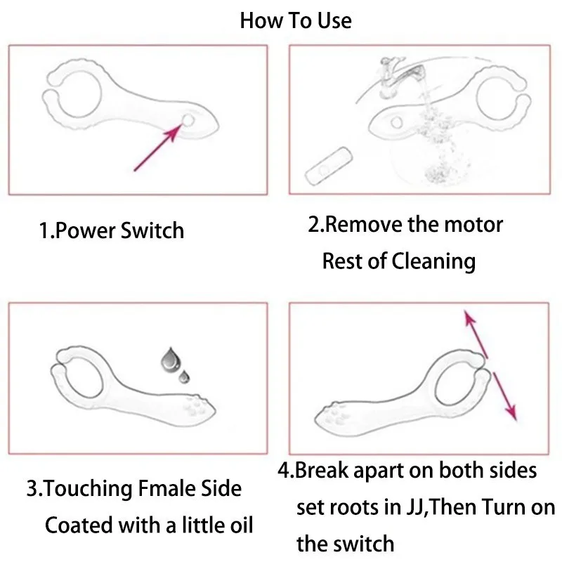 Стимулятор клитора фаллоимитатор Анальная пробка вибратор сосок Вагина