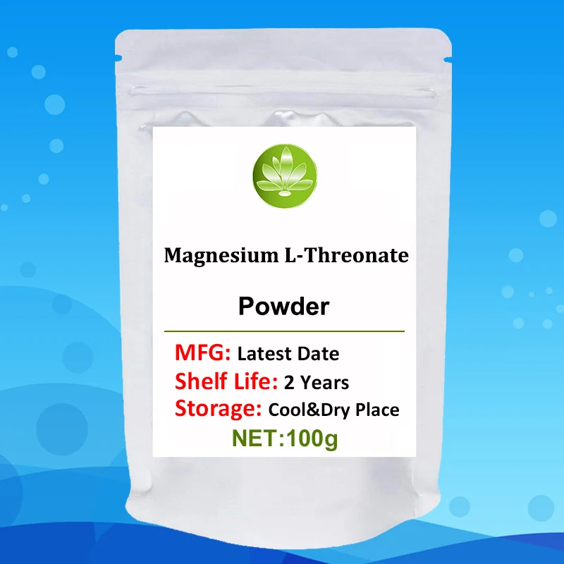 

Magnesium L-Threonate 98% Powder Purity Brain Support Promote Sleep No Fillers or Sweeteners