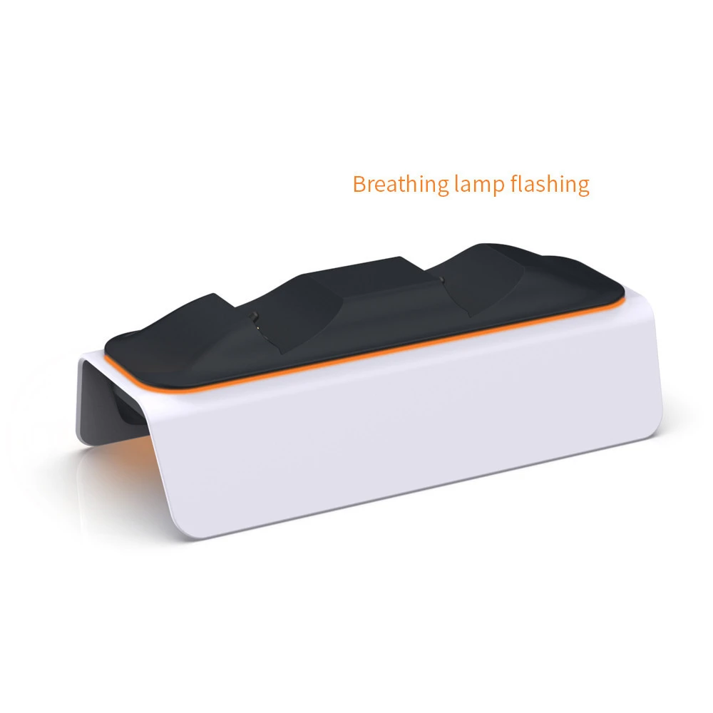 

For PS5 Game Controller Dual Charger Station Wireless Gamepad Joystick Power Dock Cradle Charging Holder for Sony Playstation 5