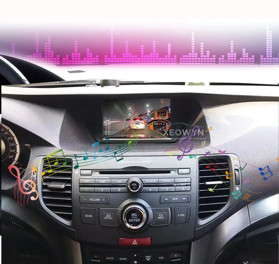Android 8,1 ROM32GB четырехъядерный процессор для honda Accord 8 corsstour acura tsx 2008-2013 автомобильный Радио gps навигационный плеер радио мультимедиа