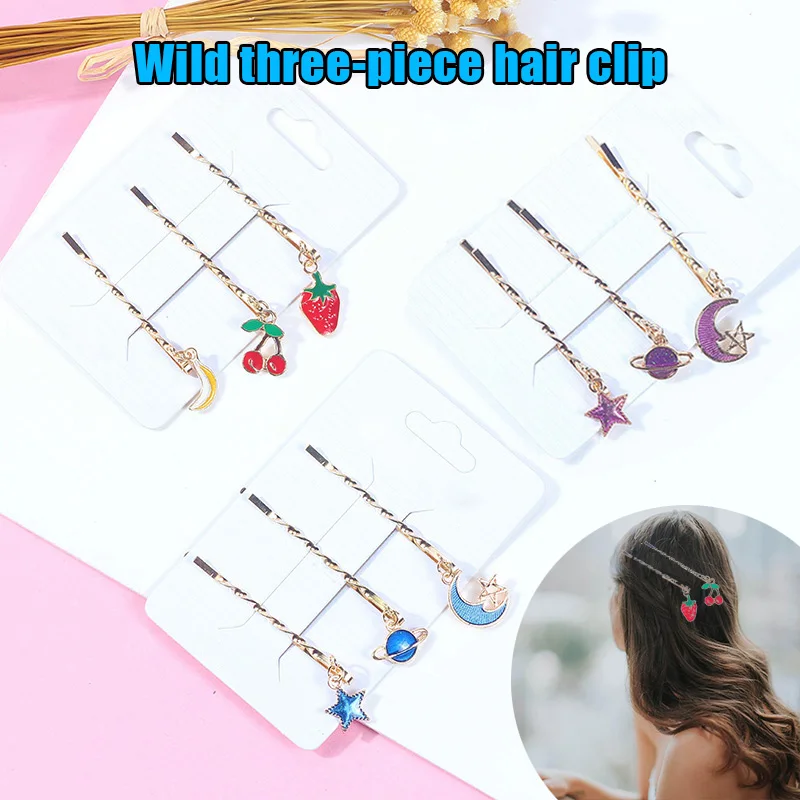 Заколки для волос 3 шт./компл. геометрические женщин и девочек|Шпильки заколки