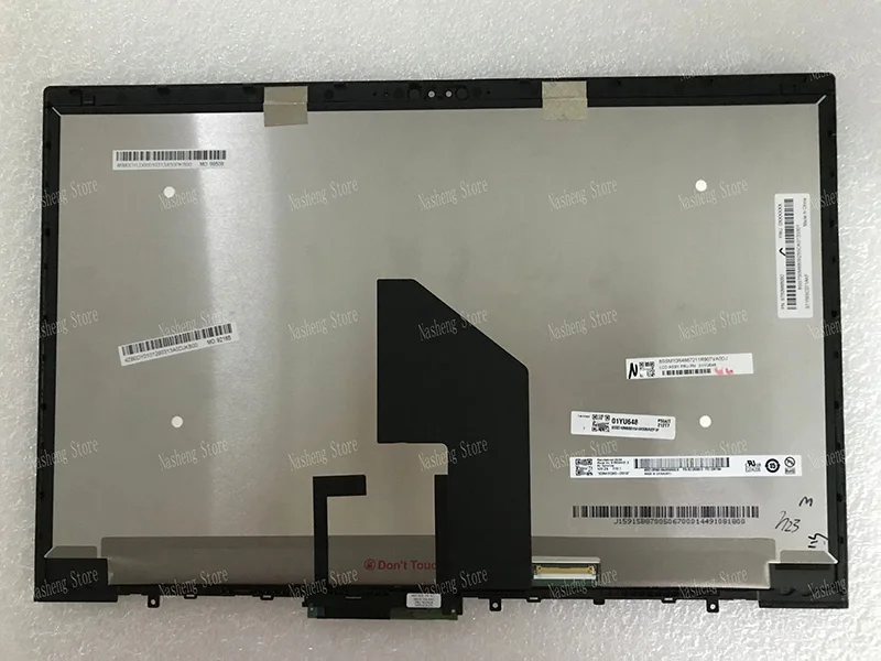 15 6 led display for lenovo thinkpad x1 extreme 1st gen 20mf 20mg lcd touch screen digitizer assembly with bezel 4k 3840x2160 free global shipping