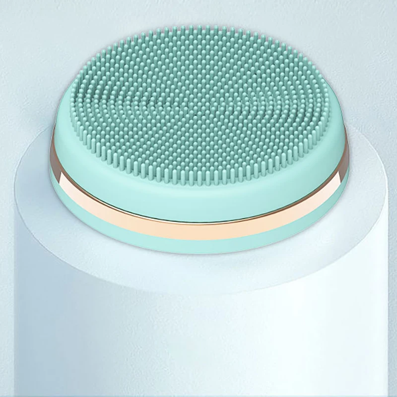 

EMS Beauty Machine Ion Lead-in Micro-Current Skin Care Electric Silicone Deep Cleansing Face Massager Facial Lift Tool