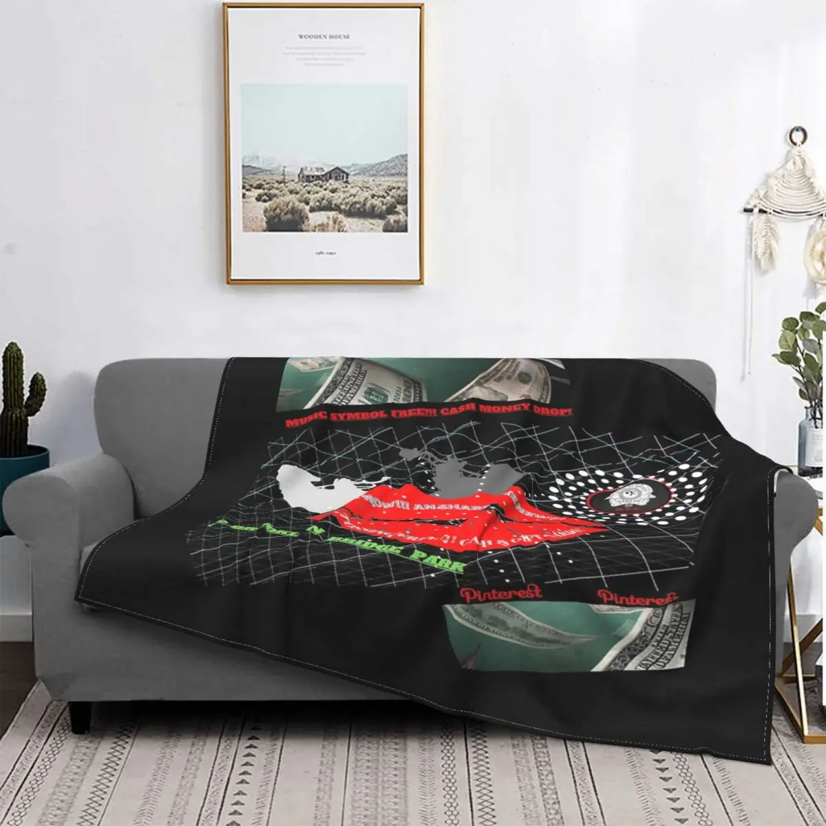 

Музыкальные Символы Cah Money Drop 2 одеяло покрывало для кровати клетчатое покрывало для кровати летнее одеяло для кровати