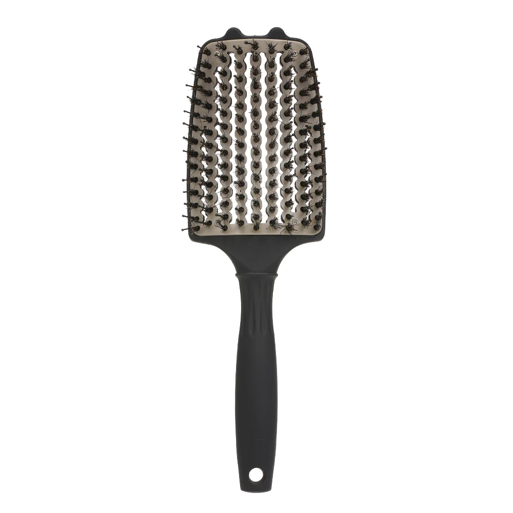 Новая женская щетка для высушивания волос распутывания с волнистыми рядами