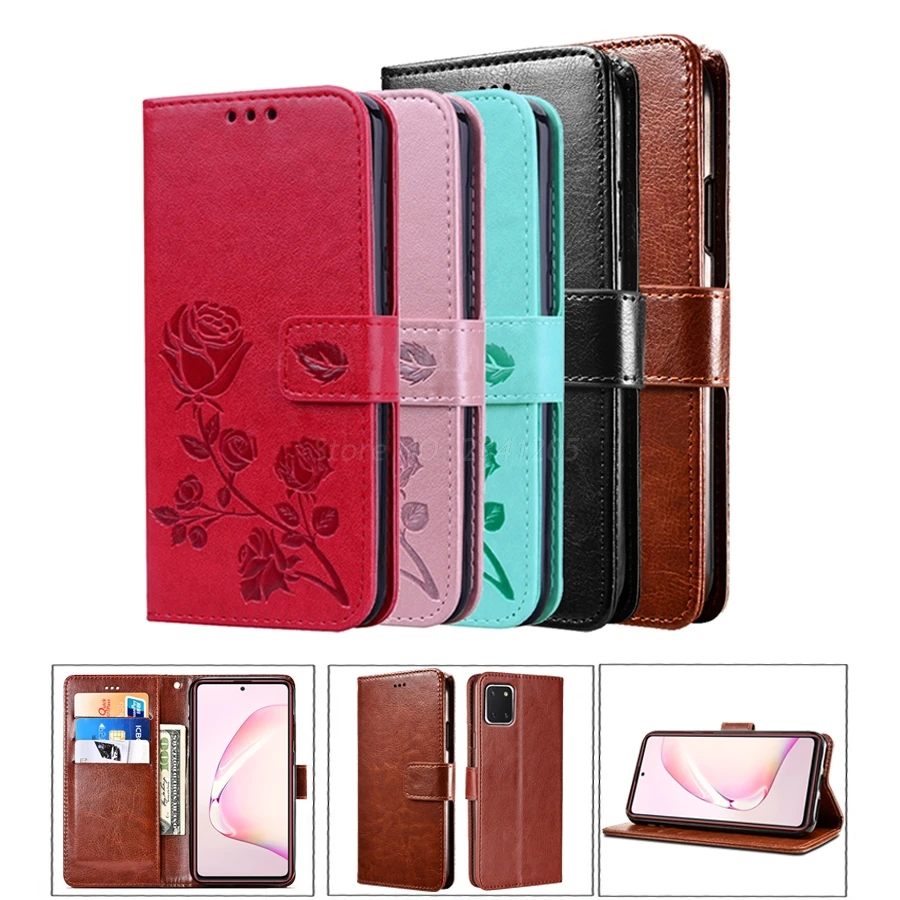 Роскошный чехол для Samsung Galaxy Note 10 Lite с магнитной застежкой кожаный книжка 10lite