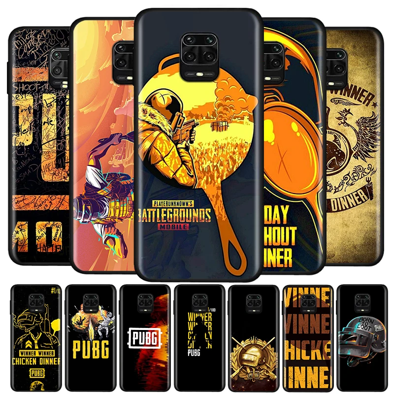 

Hot Pubg Game For Xiaomi Redmi Note10 10S 9T 9S 9 8T 8 7 6 5A 5 4 4X Prime Pro Max Soft Silicone Phone Case
