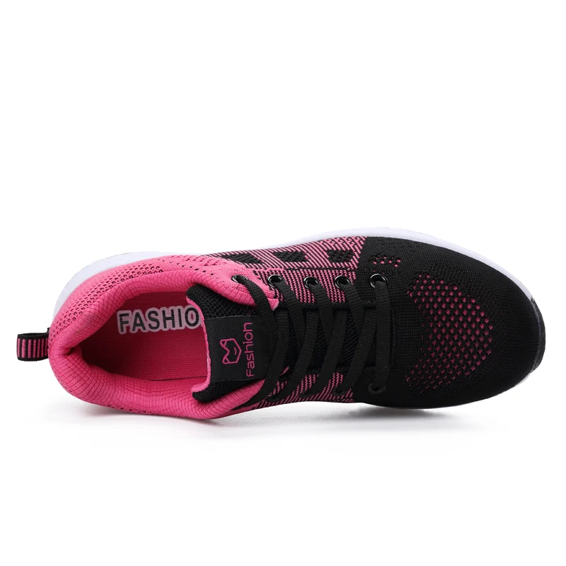 

Casual Ladies Shoes Woman 2020 New Women Shoes Flats Fashion Lace-Up Mesh Breathable Female Sneakers Zapatillas Mujer