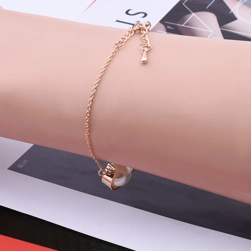 Корейский Ретро Простой Мраморный красивый простой стиль синий белый жемчуг