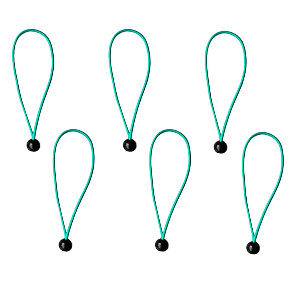 6 шт многоцелевой 5 9 дюймов сверхмощный брезент навес банджи шнуры с шаровой УФ