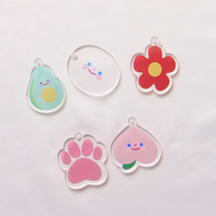 2 шт. акриловые подвески для ключей и сережек | Украшения аксессуары