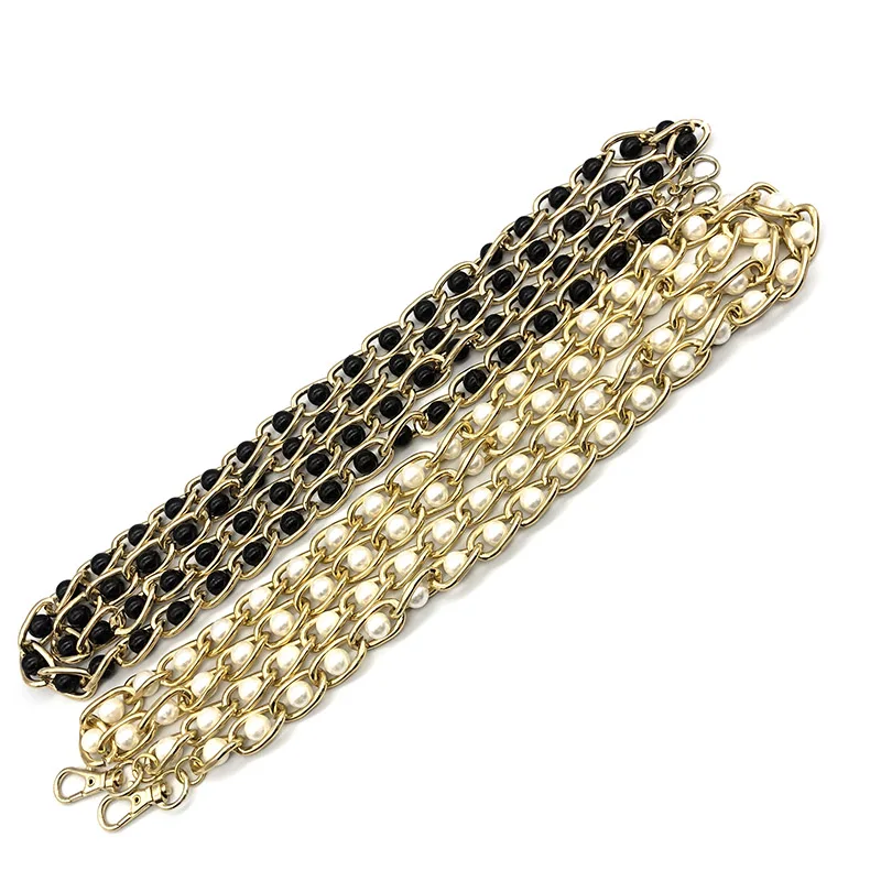 WIWI 1 шт. DIY Милая портативная черно белая сменная цепь ремешки на плечо для сумок