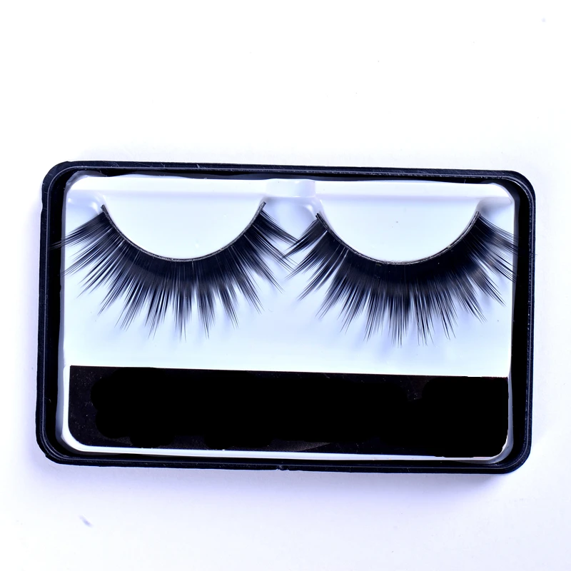 1 пара искусственные ресницы натуральные густые дымчатый макияж праздничная