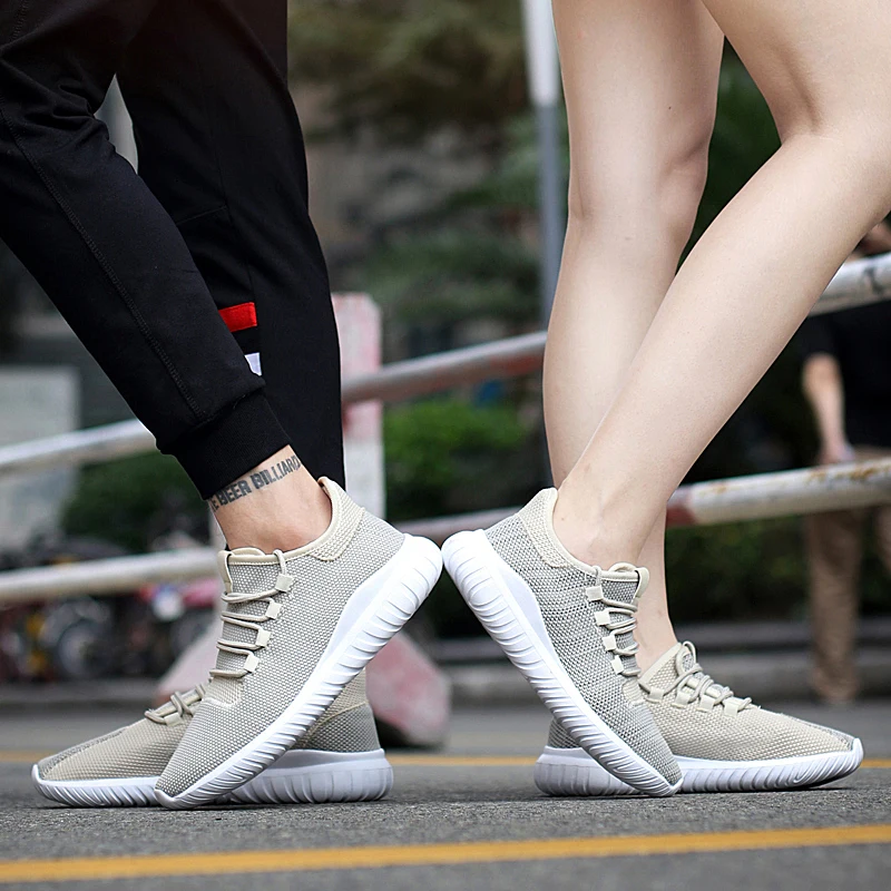 

New Brand Unisex Men Casual Shoes Comfortable Mesh Platform Couple Shoes Men Lovers Sneakers chaussure homme zapatos Zapatillas