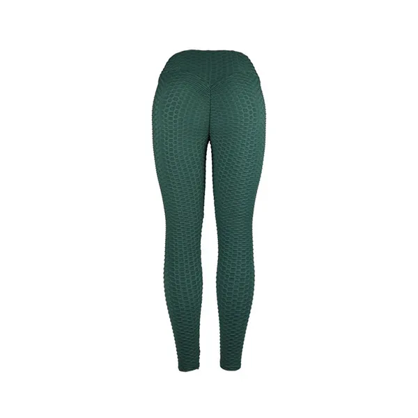 Green Yoga Pants 14 цветов женские с высокой талией для йоги брюки пуш-ап спортивные Леггинсы колготки тренажерный зал упражнения фитнес бег спортивные брюки Йога Леггинсы - Цвет: Green Yoga Pants