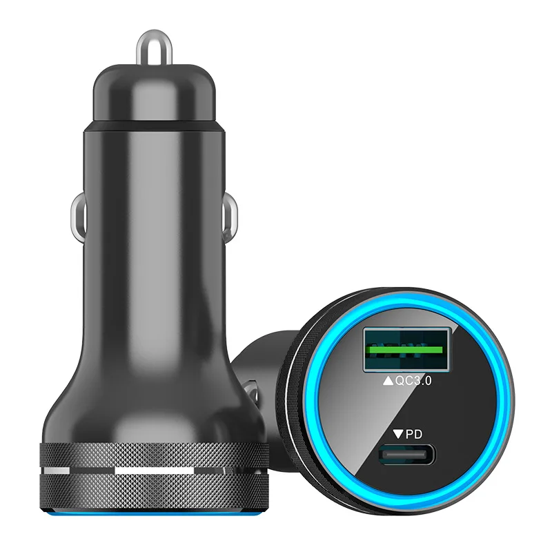 

40W Fast USB Charger Quick Charge3.0 TypeC PD Fast Charging for iPhone12 Huawei OPPO Super Charger Phone Travel Portable charger
