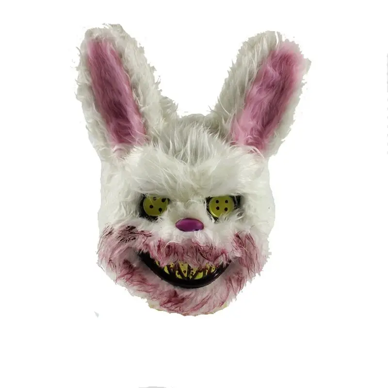 

Trill bloody mask plush cos Halloween horror jk demons rabbit rabbit cute animal masks