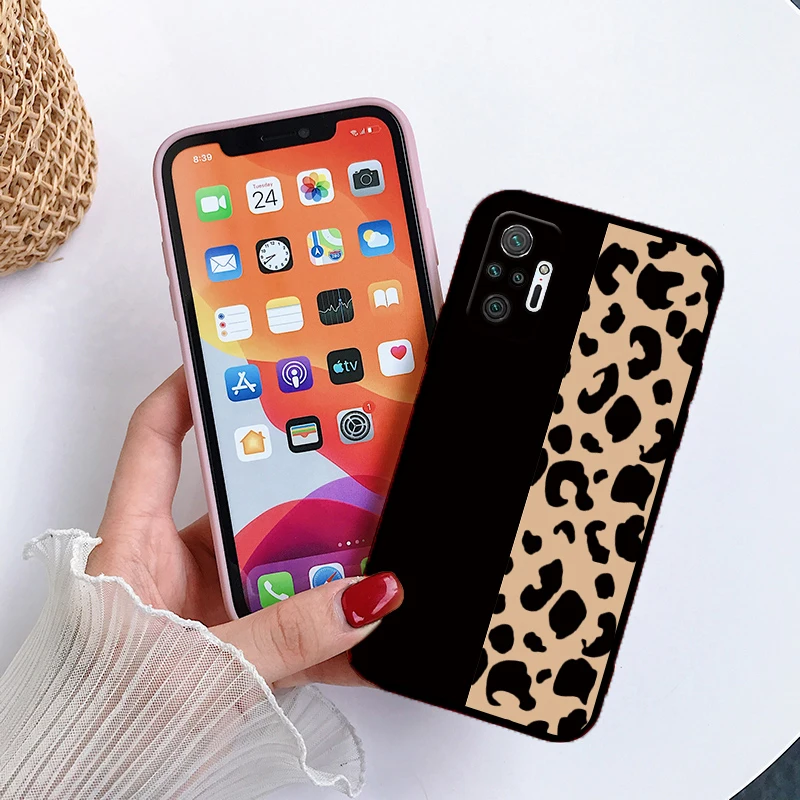 For Xiaomi Redmi Note 10 10S Pro Max Phone Case Silicone Bag Back Cover note10 10pro S Coque Bumper TPU | Мобильные телефоны и