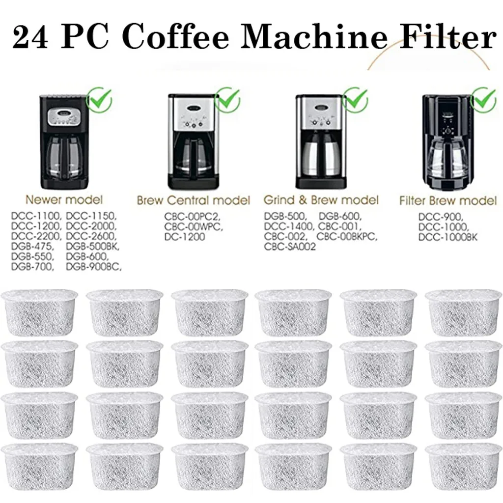 24 шт./упаковка фильтры для воды с активированным углем|Фильтры кофе| |