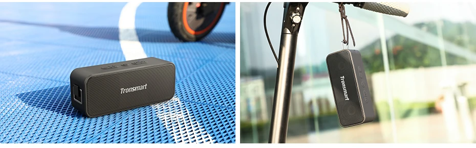 [] Портативная колонка Tronsmart Element T2 Plus TWS Bluetooth 5,0 с глубокими и мощными басами, водонепроницаемость IPX7, время воспроизведения 24 часа