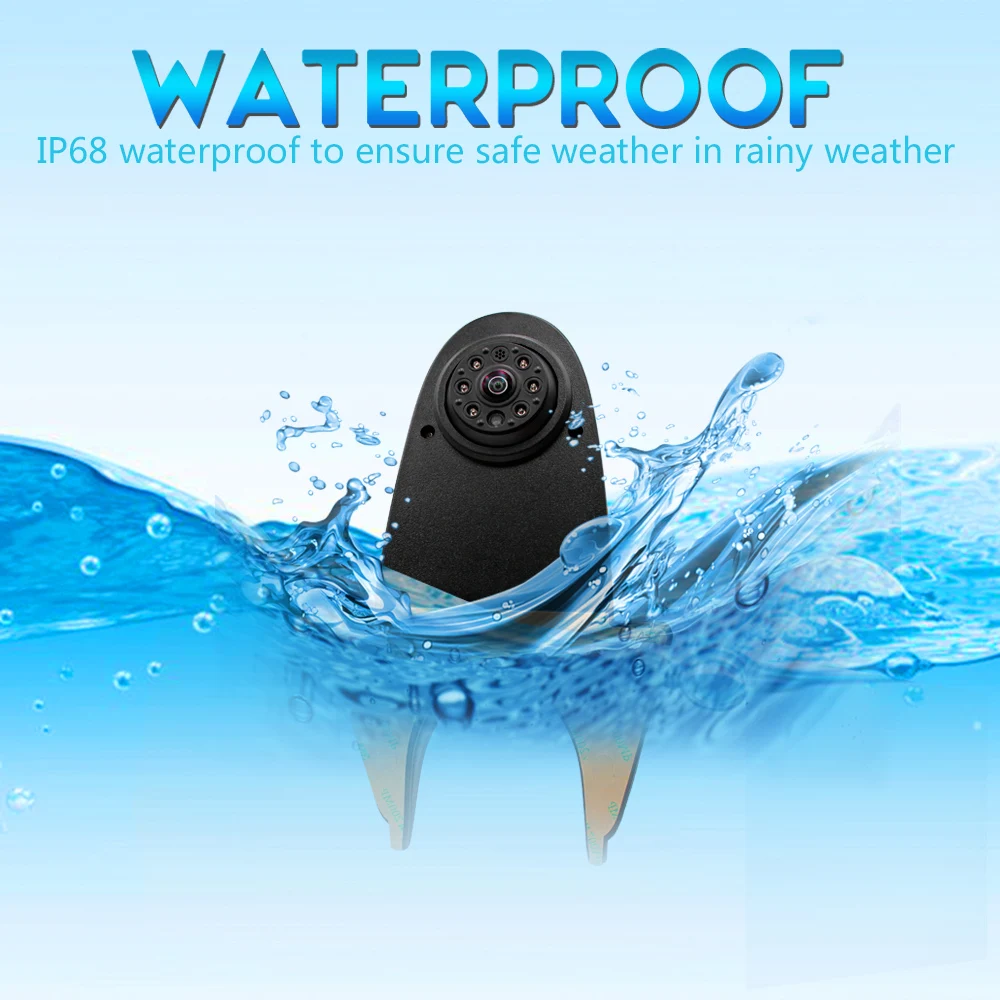 Автомобильная фотокамера заднего вида рыбий глаз специально для автофургона