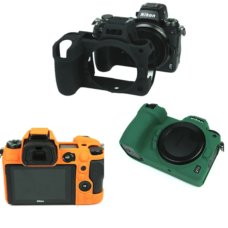 high quality Soft Silicone Rubber Protective Body Case Skin For NIKON Z5 Z6 Z7 Z50 Z62 Z72 z7ii z6ii Camera Bag protector cover