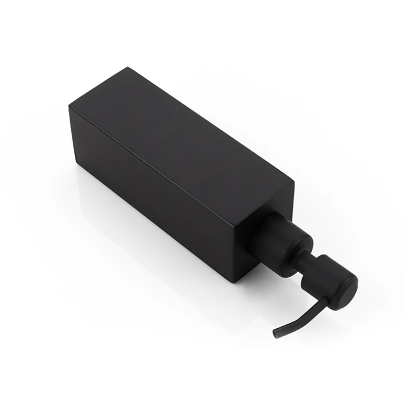 Новый Нержавеющая сталь ручной работы черный жидкого мыла аксессуары для ванной