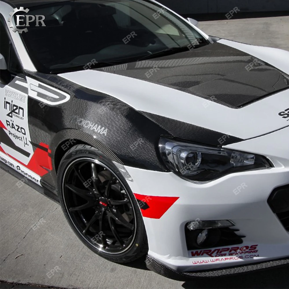 FRP переднее крыло отделка для FT86 FRS 2012 2016 углеродное волокно/Стекловолокно OEM