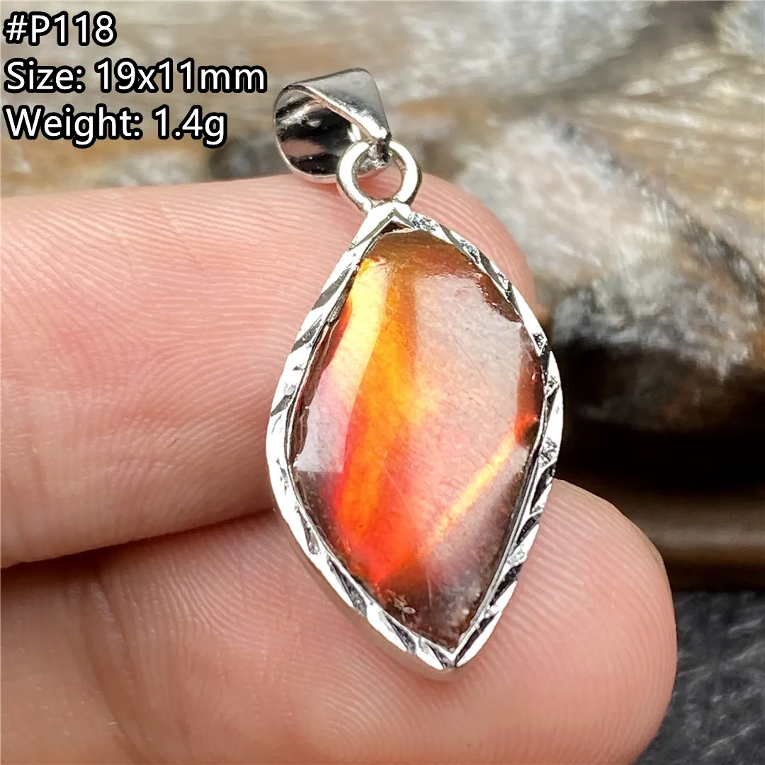 

Ожерелье с подвеской из натурального красного аммонита, камни аммолита, ювелирные изделия для женщин и мужчин, кристалл целительного счаст...