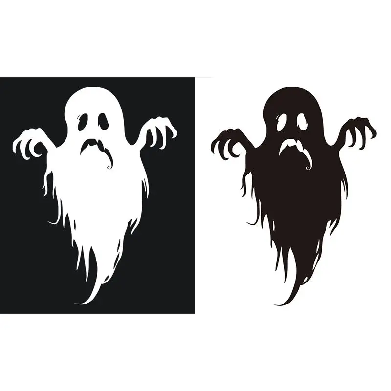 Интересный стиль автомобиля декор призрака на Хэллоуин автомобильная наклейка