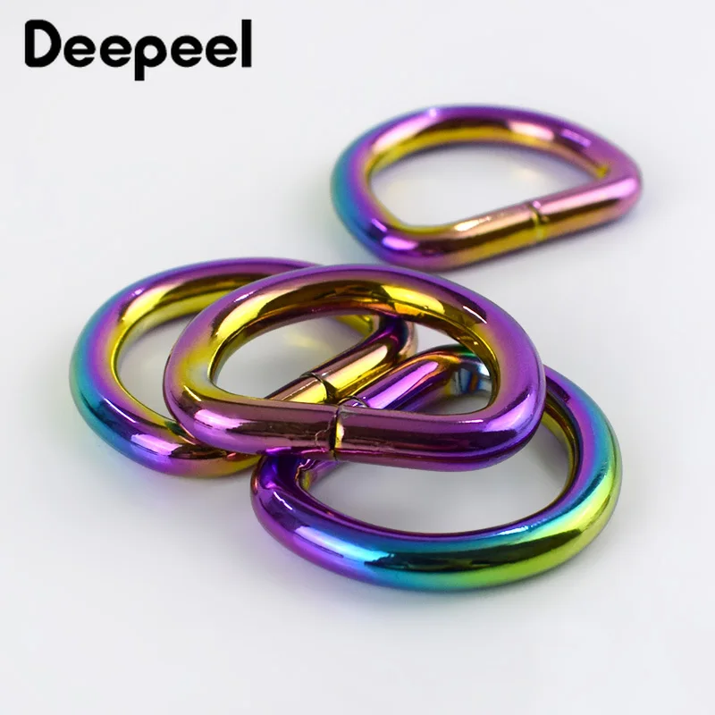 Deepeel 25 мм O D Dee кольцо сумка ремень Металлические пряжки лямки для сумок застежка