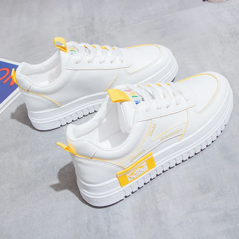 Кеды женские с вырезами дышащие холщовые кроссовки на плоской платформе