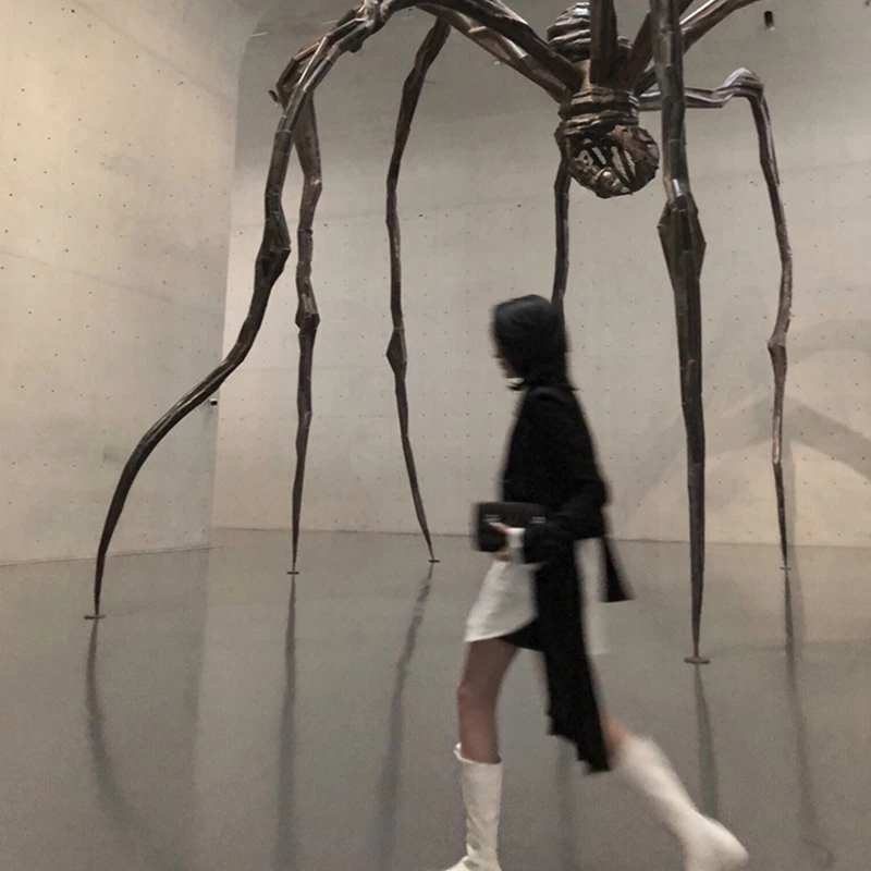 long women's blazer black relaxation pattern suit belt jacket coat casual solid color single button coat OL blazer suit skirt