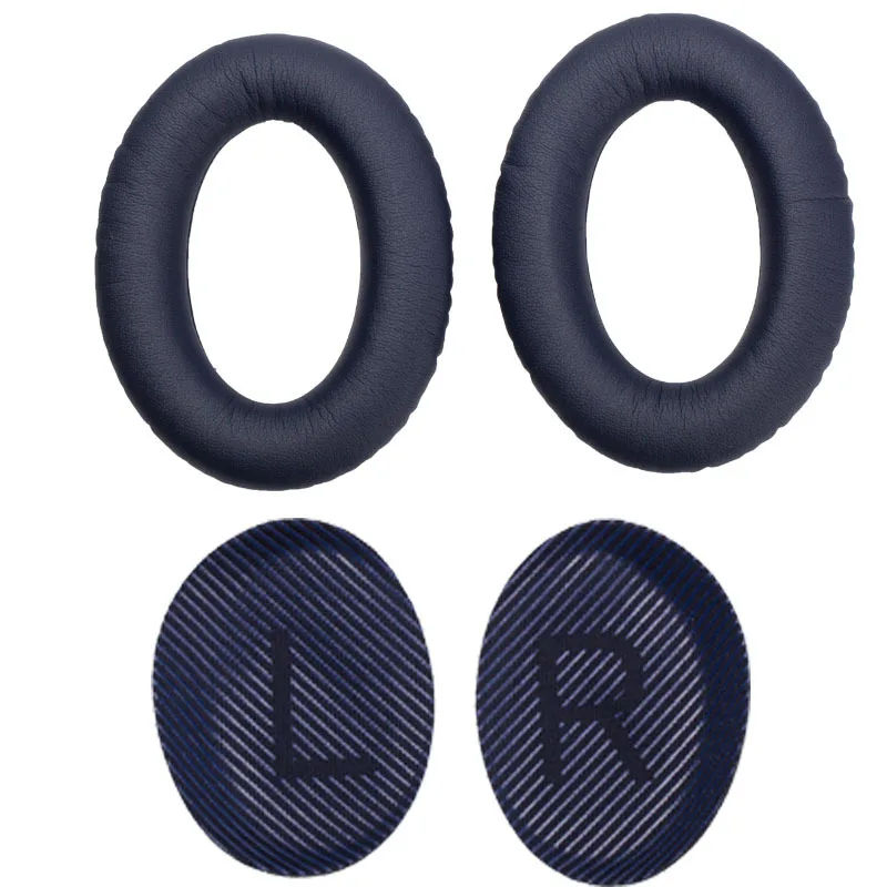 Dark Blue Сменные амбушюры для BOSE QC35 для quietкомфорт 35 и 35 ii наушники с памятью пенные Ушные подушки высокого качества - Цвет: Dark Blue