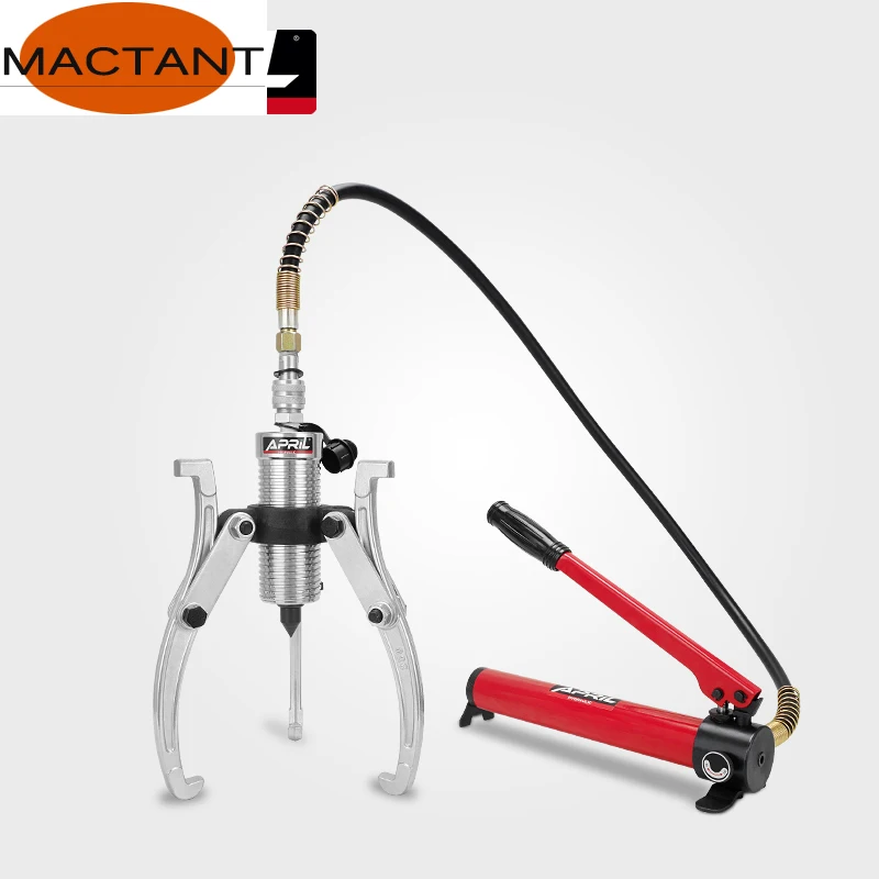 

MACTANT 5-тонная гидравлическая Шестерня Съемник колесных подшипников сепаратор инструмент с двумя и тремя регулируемыми челюстями CN горячая ...