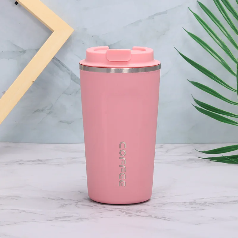 Двойная кофейная чашка горячая Распродажа из нержавеющей стали уличная