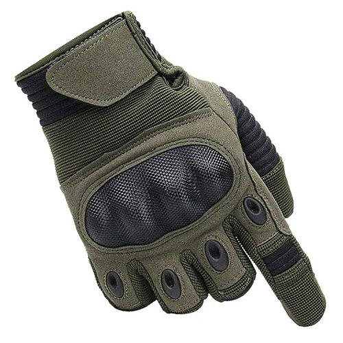 B10 Army Green Тактические перчатки с сенсорным экраном для мужчин, армейские спортивные военные спецназ, перчатки на полный палец, противоскользящие мотоциклетные велосипедные перчатки для спортзала - Цвет: B10 Army Green