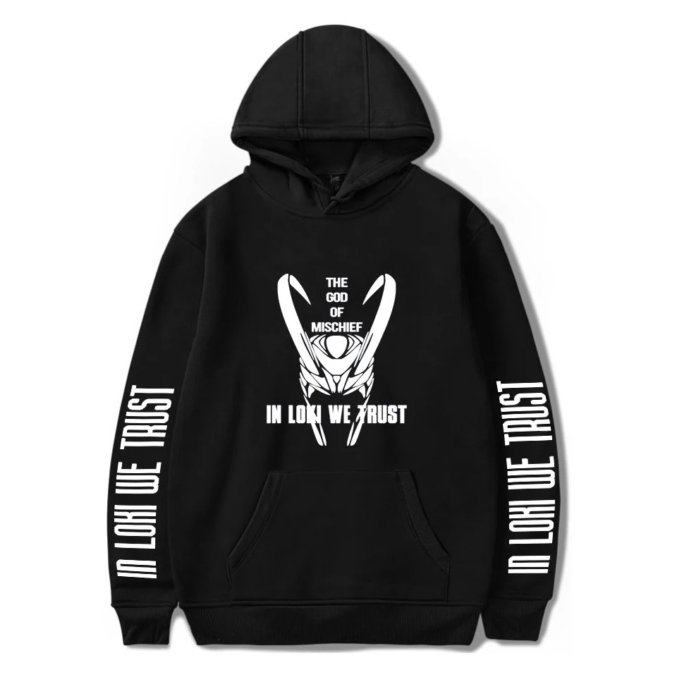 

2021 Hot Sale Loki Hoodies Men/Women Autumn Winter Fashion Clothes Casual Hip Hop Hoodie Print Loki Pullover Streetwear Hooded