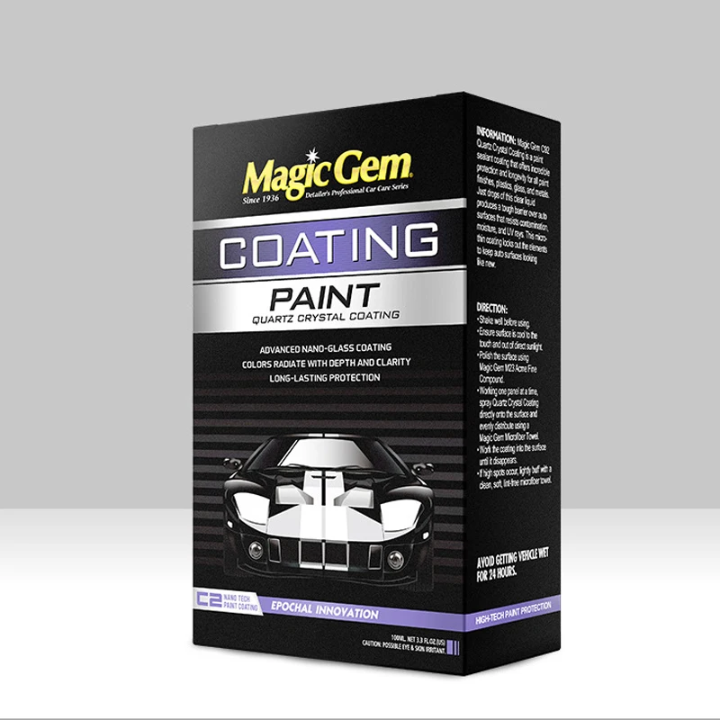 100 мл Нанокристаллическое кварцевое покрытие с распылителем жидкое для