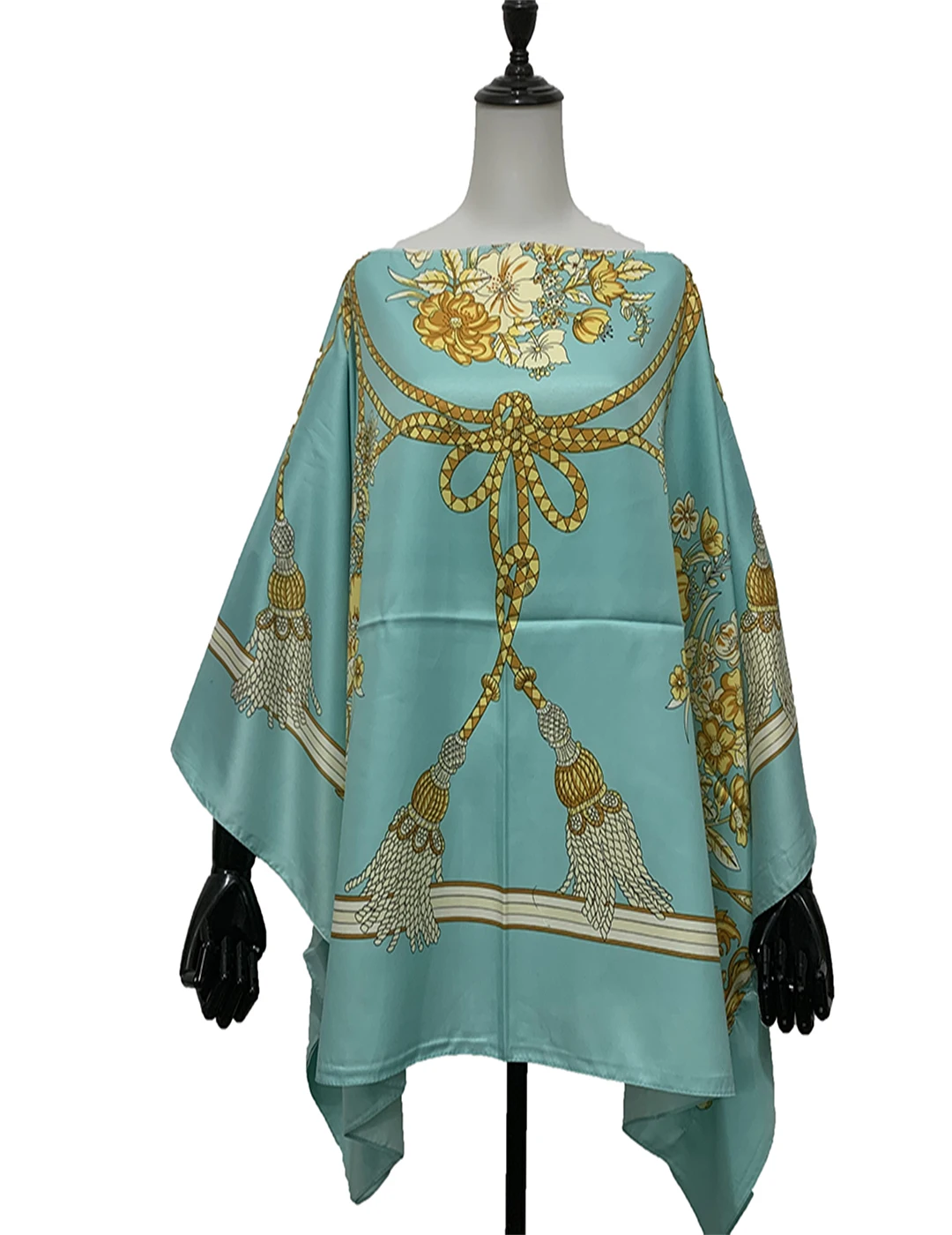 Новейшие стильные европейские топы с принтом из 2021 шелка необходимые товары для