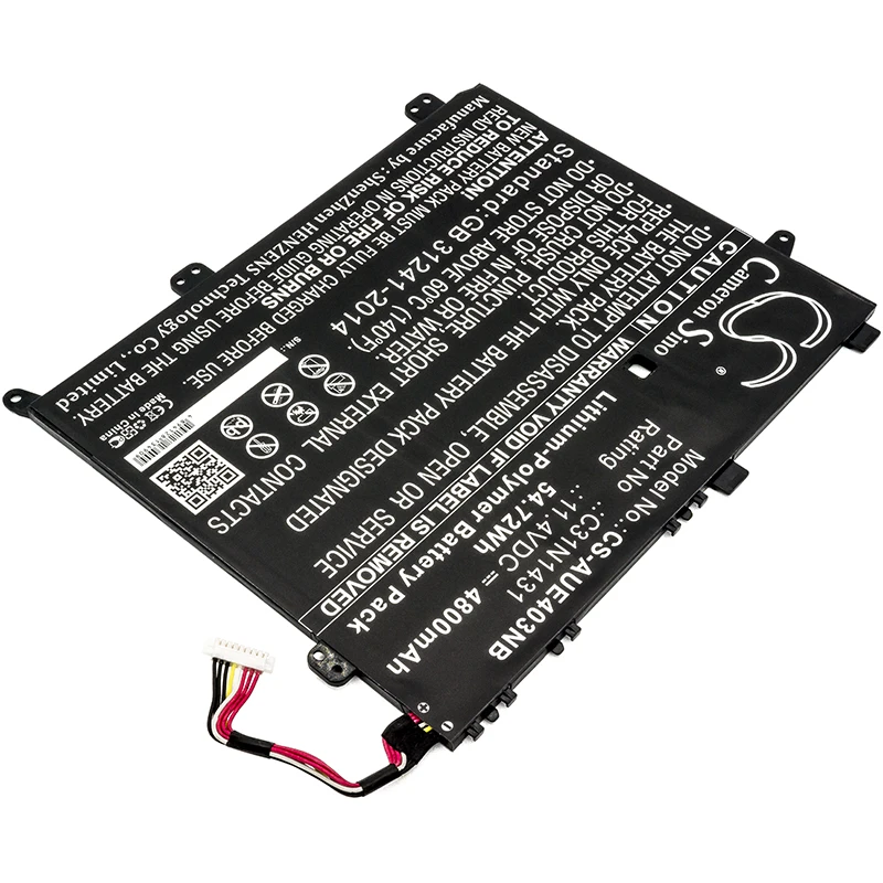 Аккумулятор Cameron Sino 4800 мАч для Asus Eee Book E403S E403SA PC VivoBook E403NA 0B200-01600000 | Электроника