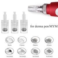 1050100pcs electric derma pen needles bayonet 36 pin cartridge for auto microneedle derma pen tattoo needles 36 pin needle tip